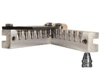 Lee Precision Bullet Mold #90310 6-Cavity 45 Caliber 45 ACP, 45 Auto Rim (.452 Diameter) 200 Grains Semi-Wadcutter