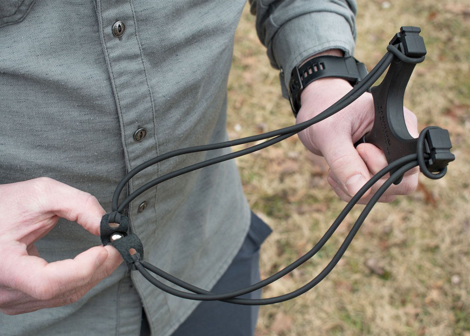 KA-BAR Sweet Move Slingshot Ultramid Black