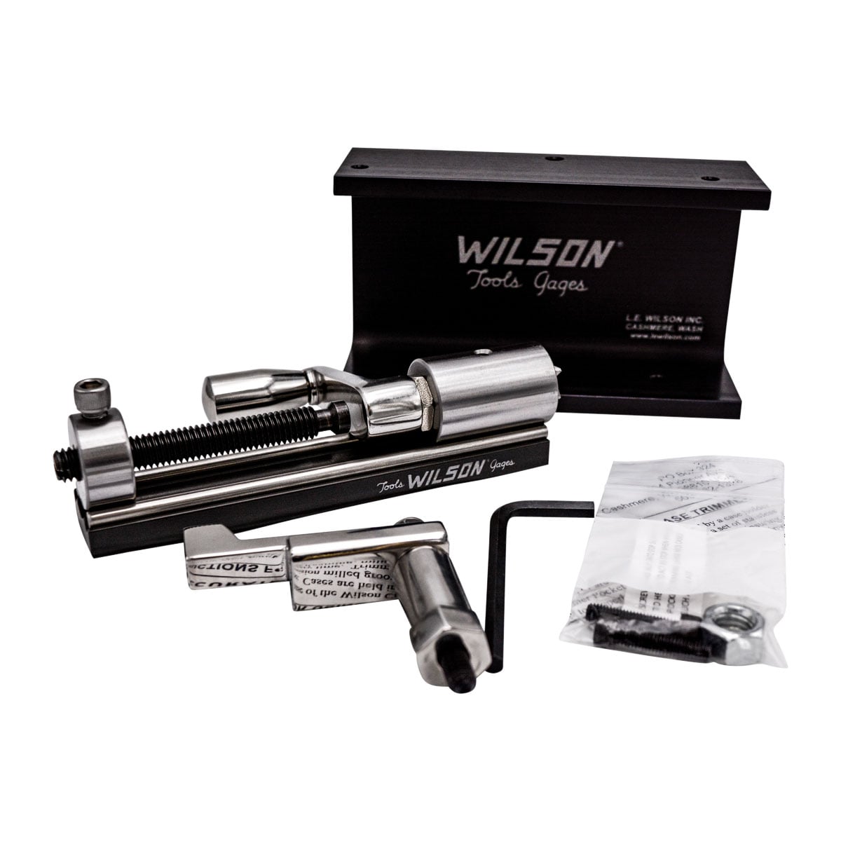 LE Wilson Standard Stop Case Trimmer Kit