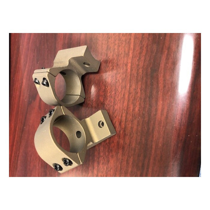 Talley Lightweight 2-Piece Scope Mount 30mm Medium Height Howa 1500 Dark Earth