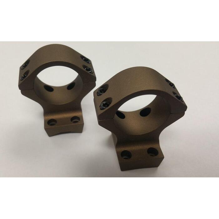 Talley Lightweight 2-Piece Scope Mount 30mm High Height X-Bolt (Hells Canyon) Bronze
