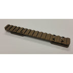 Talley 1-Piece Picatinny Scope Base Weatherby Accumark, Magnum, and Mark V w/ Anti-Cant Indicator Matte Black