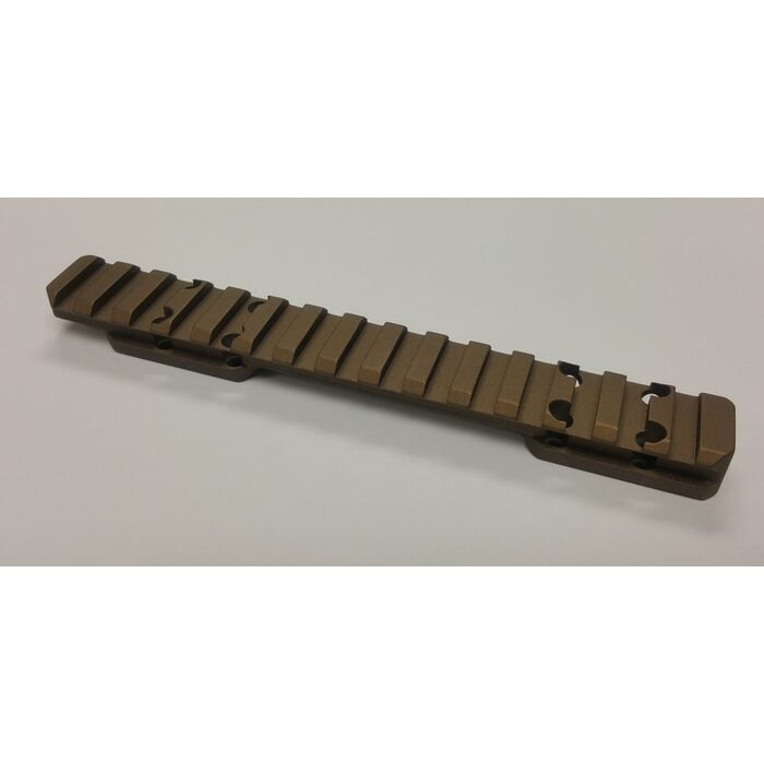 Talley 1-Piece Picatinny Scope Base Weatherby Accumark, Magnum, and Mark V w/ Anti-Cant Indicator Matte Black