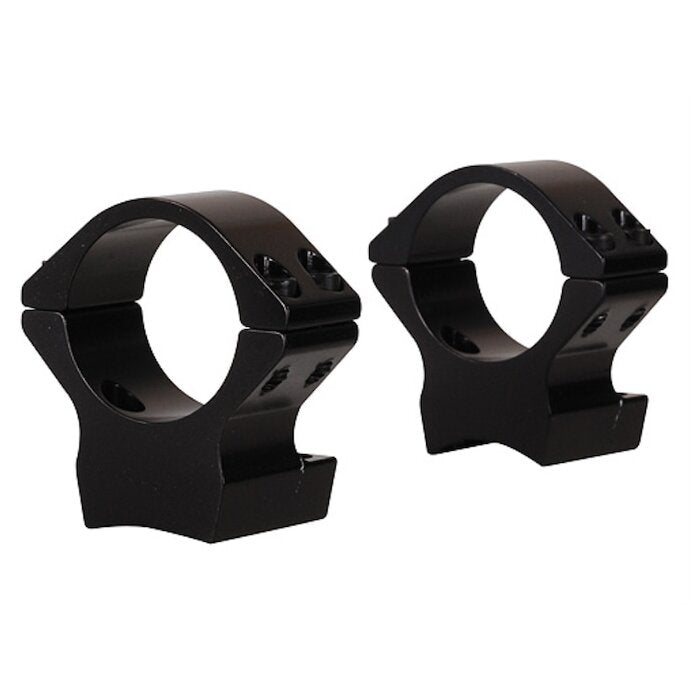 Talley Lightweight 2-Piece Scope Mount 1" Medium Height X-Bolt (Hells Canyon) Black