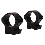 Talley Lightweight 2-Piece Scope Mount 1" Medium Height X-Bolt (Hells Canyon) Black