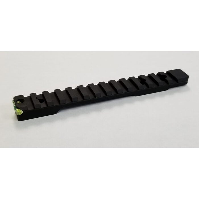 Talley 1-Piece Picatinny Scope Base Weatherby Accumark, Magnum, and Mark V w/ Anti-Cant Indicator Matte Black