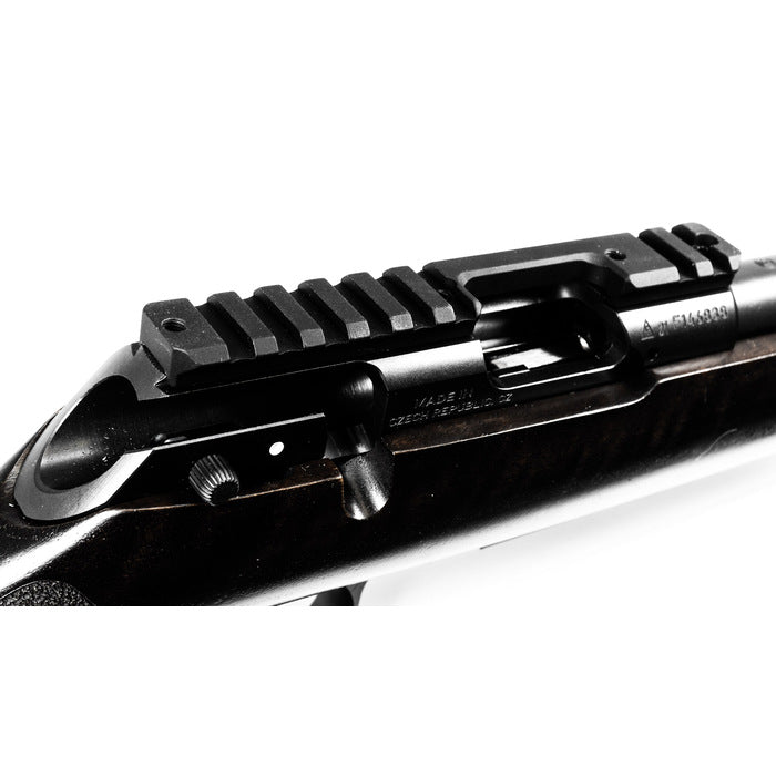 Talley 1-Piece Picatinny Scope Base CZ 452 European, 455, 512, 513 Black