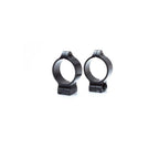 Talley Fixed Scope Rings 1" Low Height Black