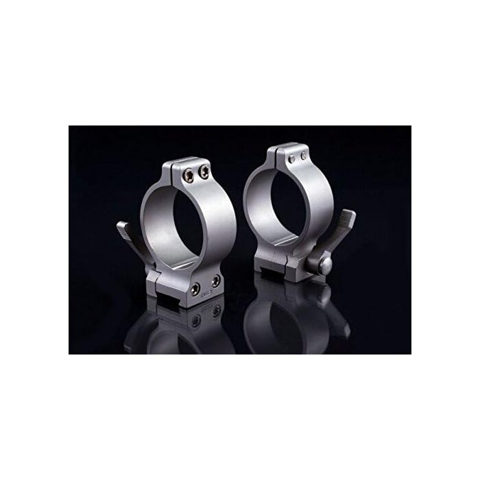 Talley Quick Detachable Scope Rings with Lever 30mm Low Height Stainless
