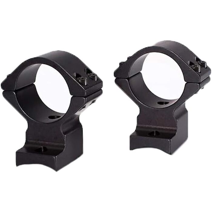 Talley Lightweight 2-Piece Scope Mount 1" Low Height Cascade (Short Action) Black