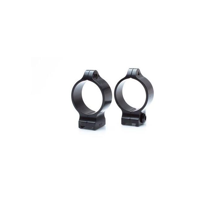 Talley Fixed Scope Rings 30mm Medium Height Matte Black