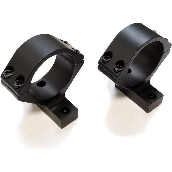 Talley Lightweight 2-Piece Scope Mount 1" Medium Height Tikka T1x Black