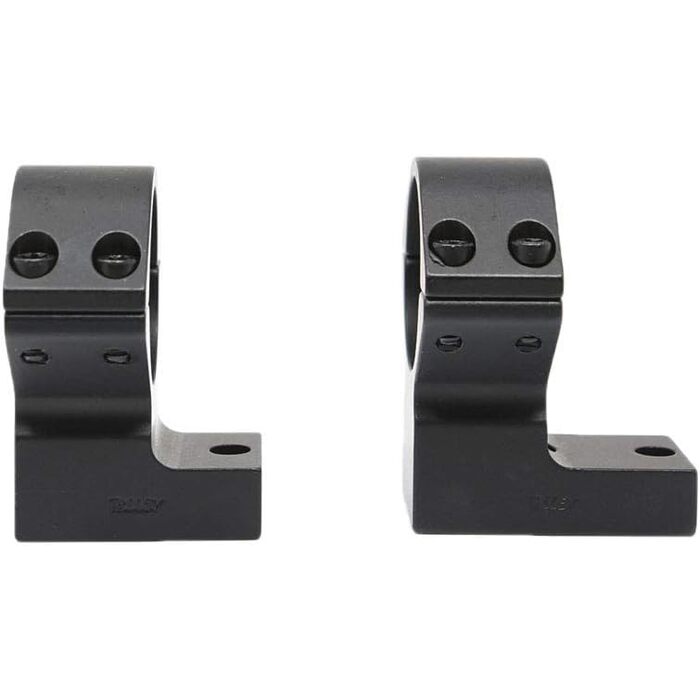 Talley Lightweight 2-Piece Scope Mount 1" High Height Cascade (Short Action) Black