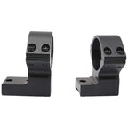 Talley Lightweight 2-Piece Scope Mount 1" High Height Cascade (Short Action) Black