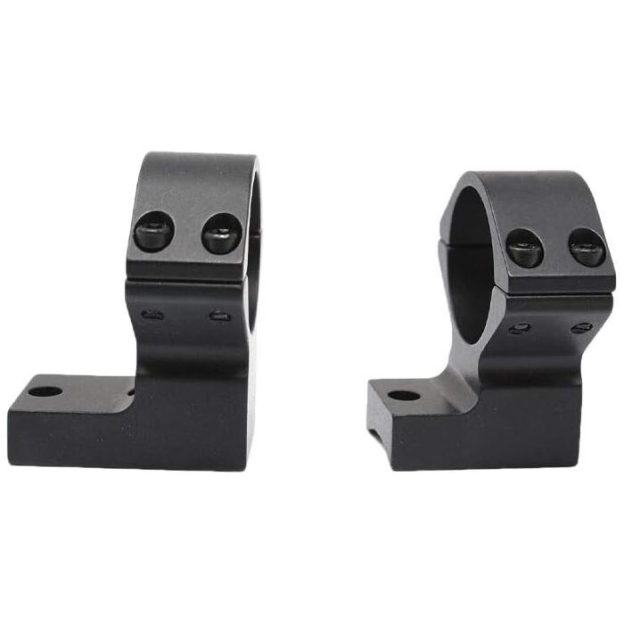 Talley Lightweight 2-Piece Scope Mount 1" High Height Cascade (Short Action) Black