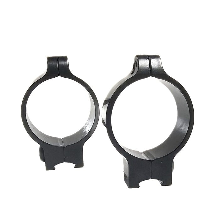 Talley Fixed Rimfire Dovetail Receiver Scope Rings 30mm High Height Black Anodized