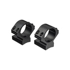 Talley Lightweight 2-Piece Scope Mount 1" Ex-Low Height Montana Black