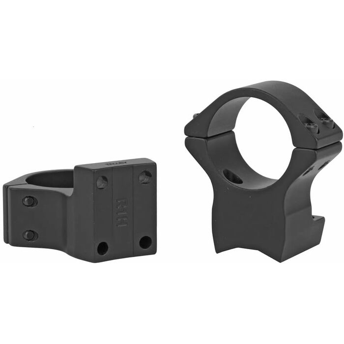 Talley Lightweight 2-Piece Scope Mount 1" High Height Winchester XPR Black