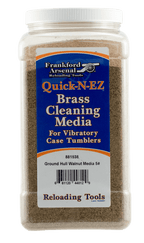 Frankford Arsenal Treated Walnut Hull Brass Cleaning Media 5 Pound(s) Jug