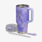 Igloo Flip 'n' Sip 32 Ounce Travel Mug Ice Dye Lilac