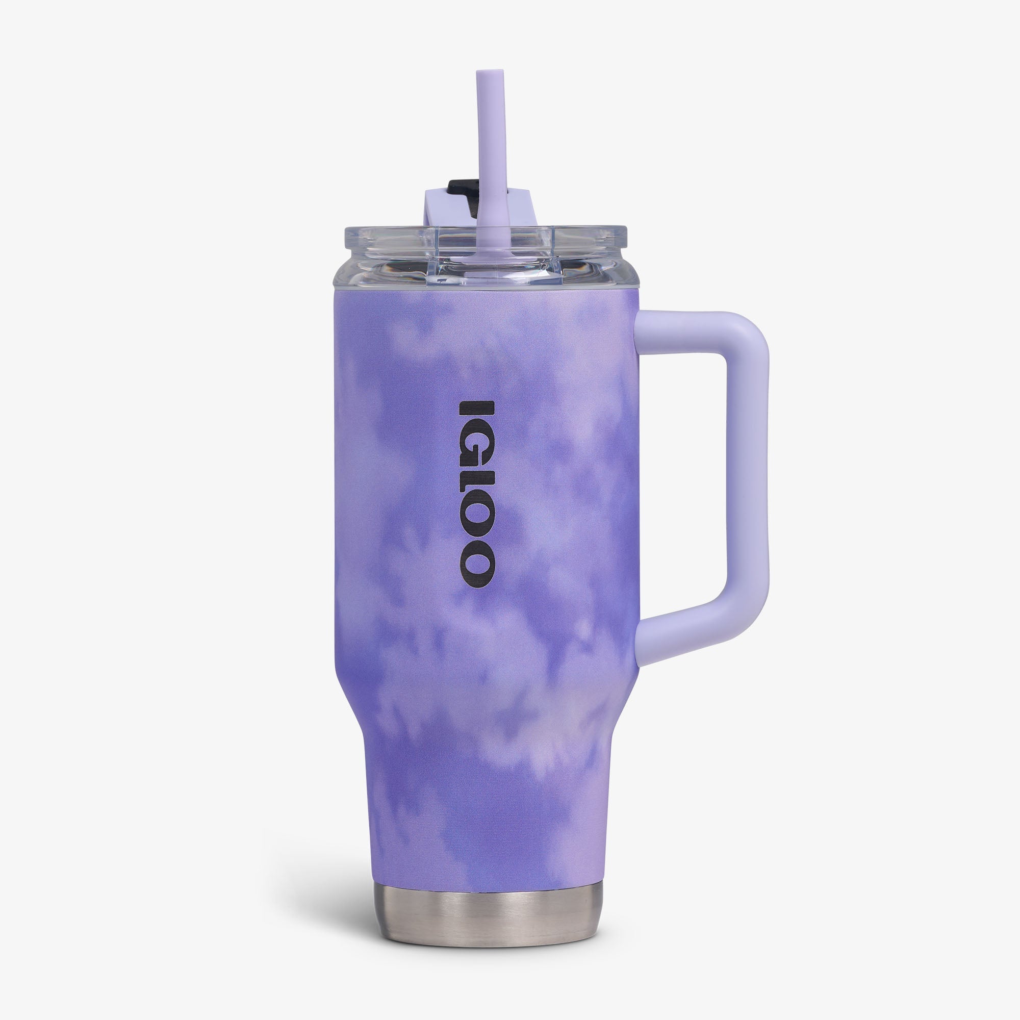 Igloo Flip 'n' Sip 32 Ounce Travel Mug Ice Dye Lilac