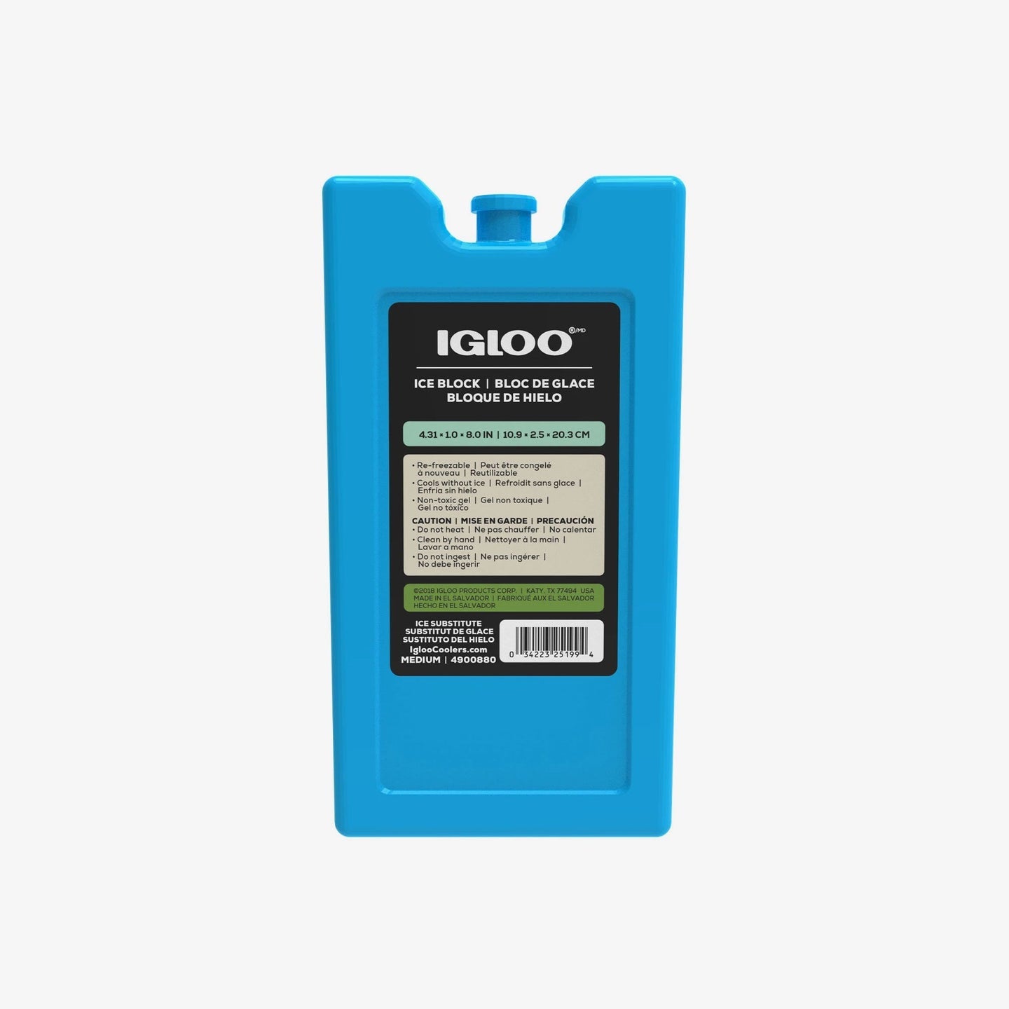 Igloo Ice Block Ice Block Ice Block Blue