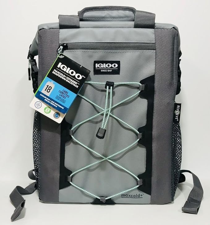 Igloo Maxcold Voyager 18 Can Softside Cooler Gray