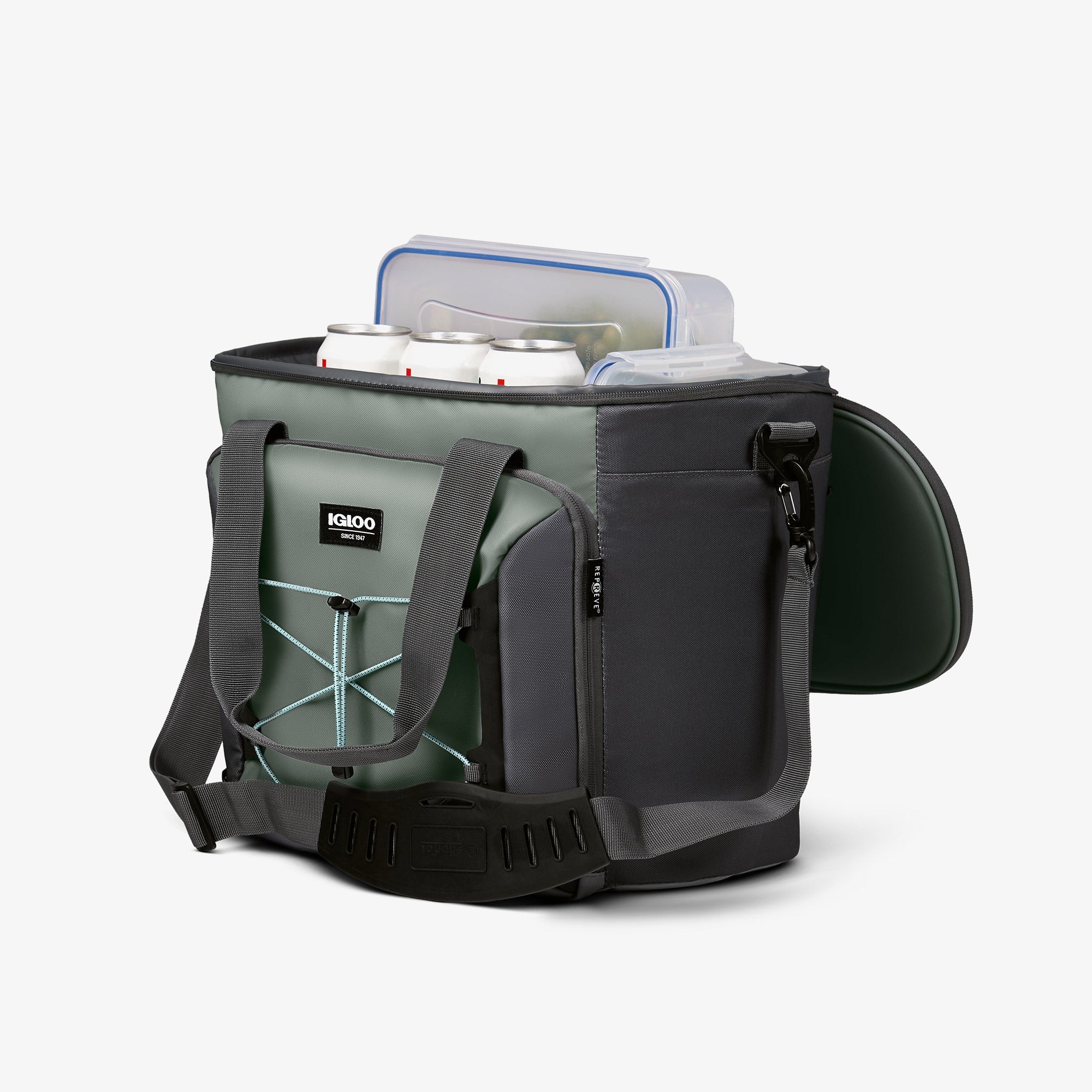 Igloo Maxcold Voyager 28 Can Softside Cooler Gray