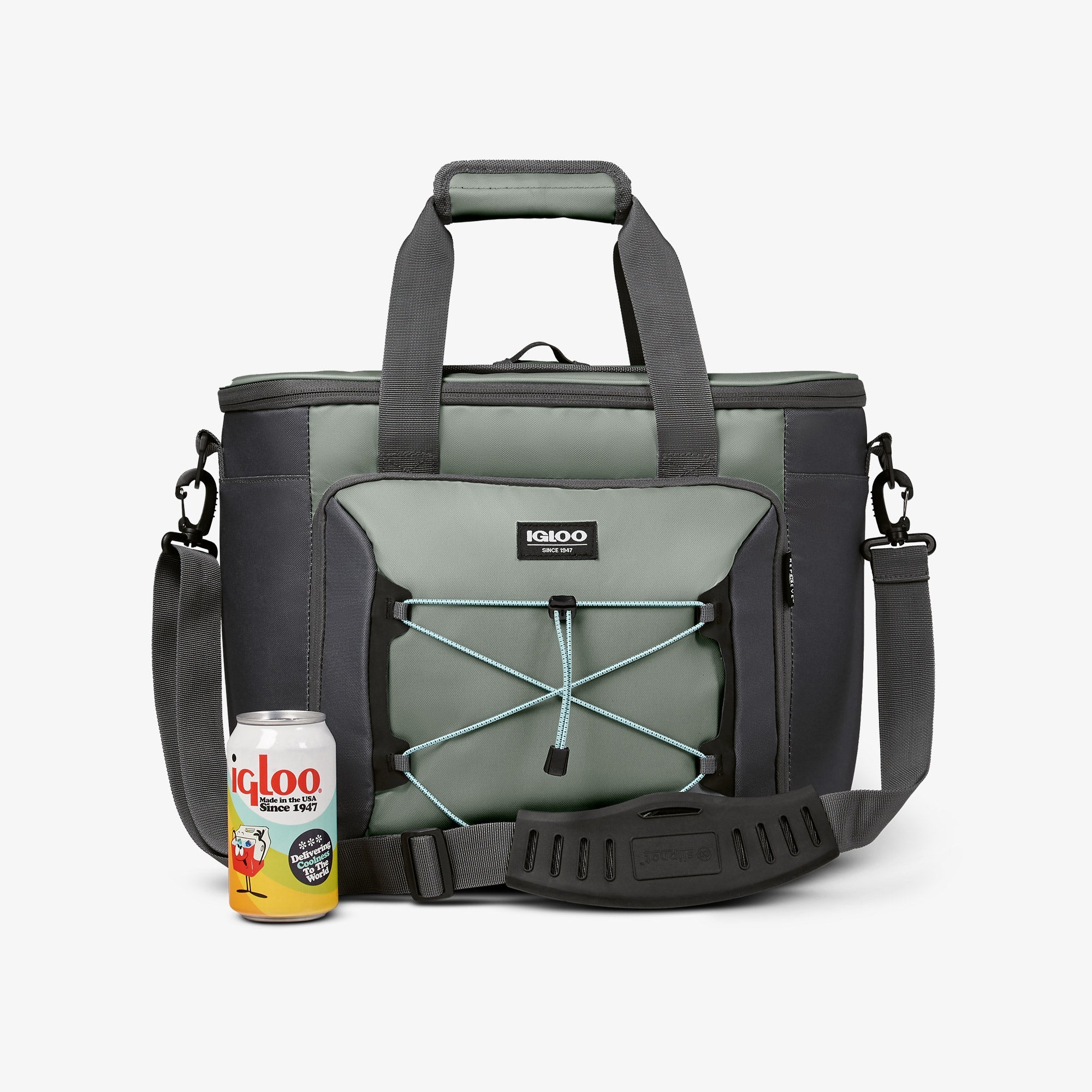 Igloo Maxcold Voyager 28 Can Softside Cooler Gray