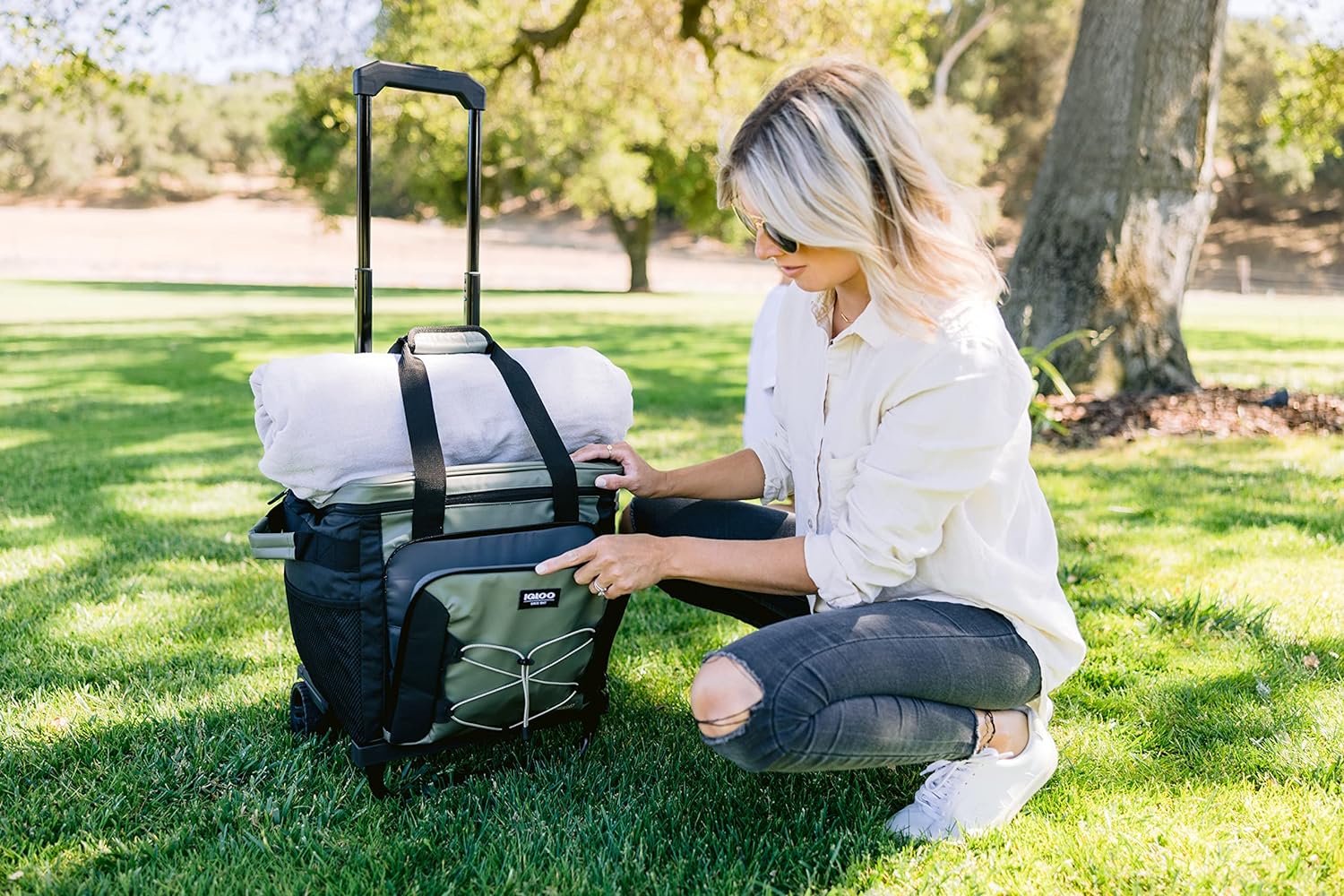 Igloo Maxcold Voyager 40 Can Softside Cooler Gray
