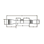 EOTech Vudu Rifle Scope First Focal Plane 1-10x28mm SR4 MOA Reticle Tan