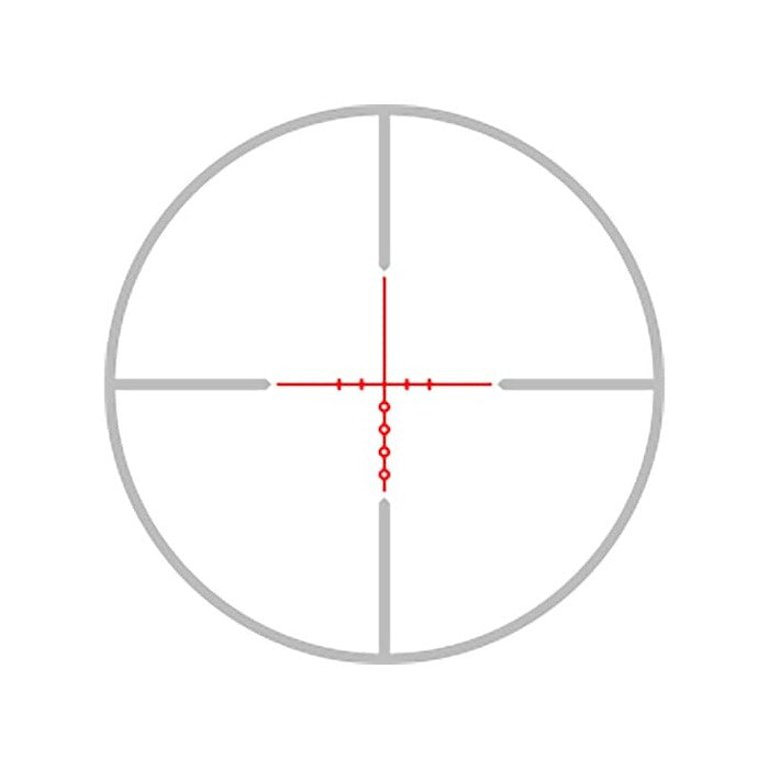 EOTech Vudu Rifle Scope 2-12x40mm BD1 Reticle Matte Black