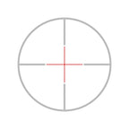 EOTech Vudu Rifle Scope 2-12x40mm DP1 Reticle Matte Black
