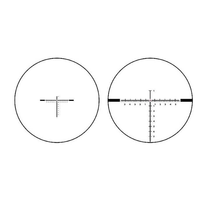 EOTech Vudu Rifle Scope First Focal Plane 5-25x50mm MD3 MRAD Reticle Matte Black