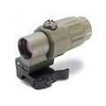 EOTech G33 STS 3X Magnifier with Switch to Side QD Mount Tan
