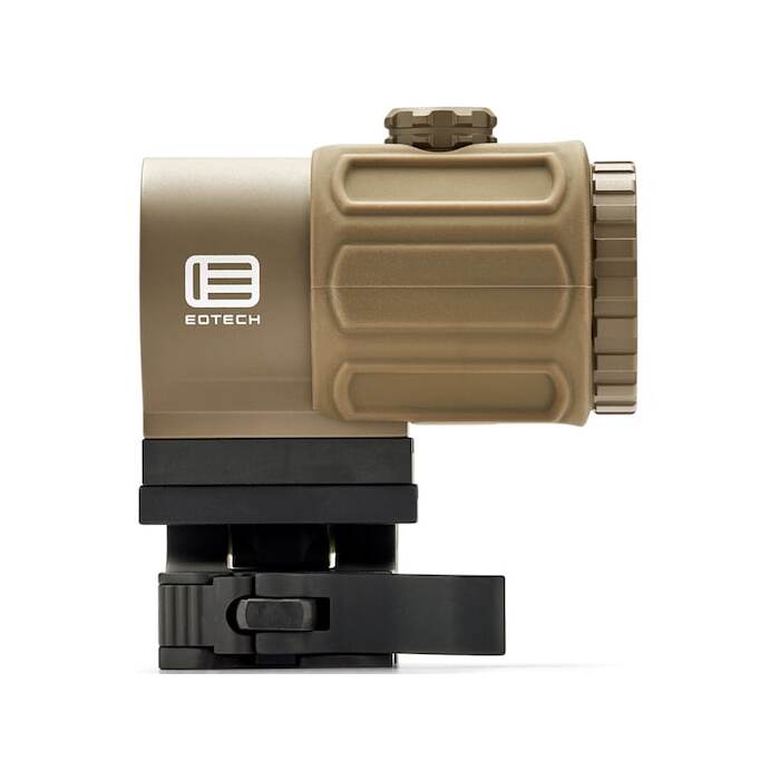 EOTech G43 STS 3X Magnifier with Switch to Side QD Mount Tan