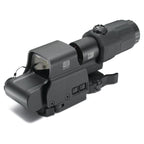 EOTech HHS II STS 3X Magnifier with Switch to Side QD Mount 68 MOA Circle with (2) 1 MOA Dots Reticle Matte Black