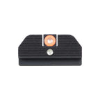 Night Fision Accur8 Student of the Gun Night Sight Set Glock 17/19/34 Orange Front One-Dot Rear Black Nitride
