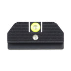 Night Fision Accur8 Student of the Gun Night Sight Set Glock 42/43/43x Yellow Front One-Dot Rear Black Nitride