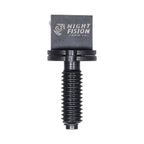 Night Fision AR-15 Front Sight Post Yellow Front Black Nitride