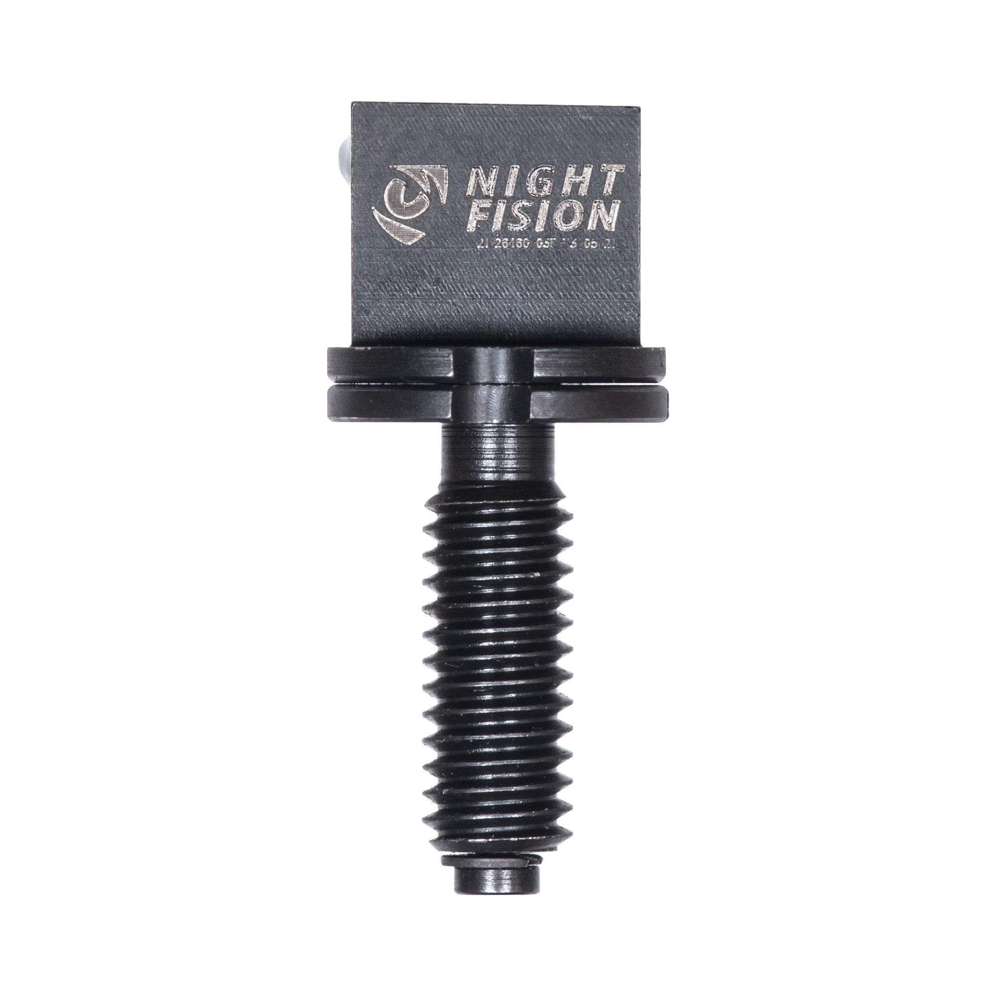 Night Fision AR-15 Front Sight Post Yellow Front Black Nitride