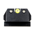 Night Fision Night Sight Set 1911 Yellow Front U Notch Rear Black Nitride