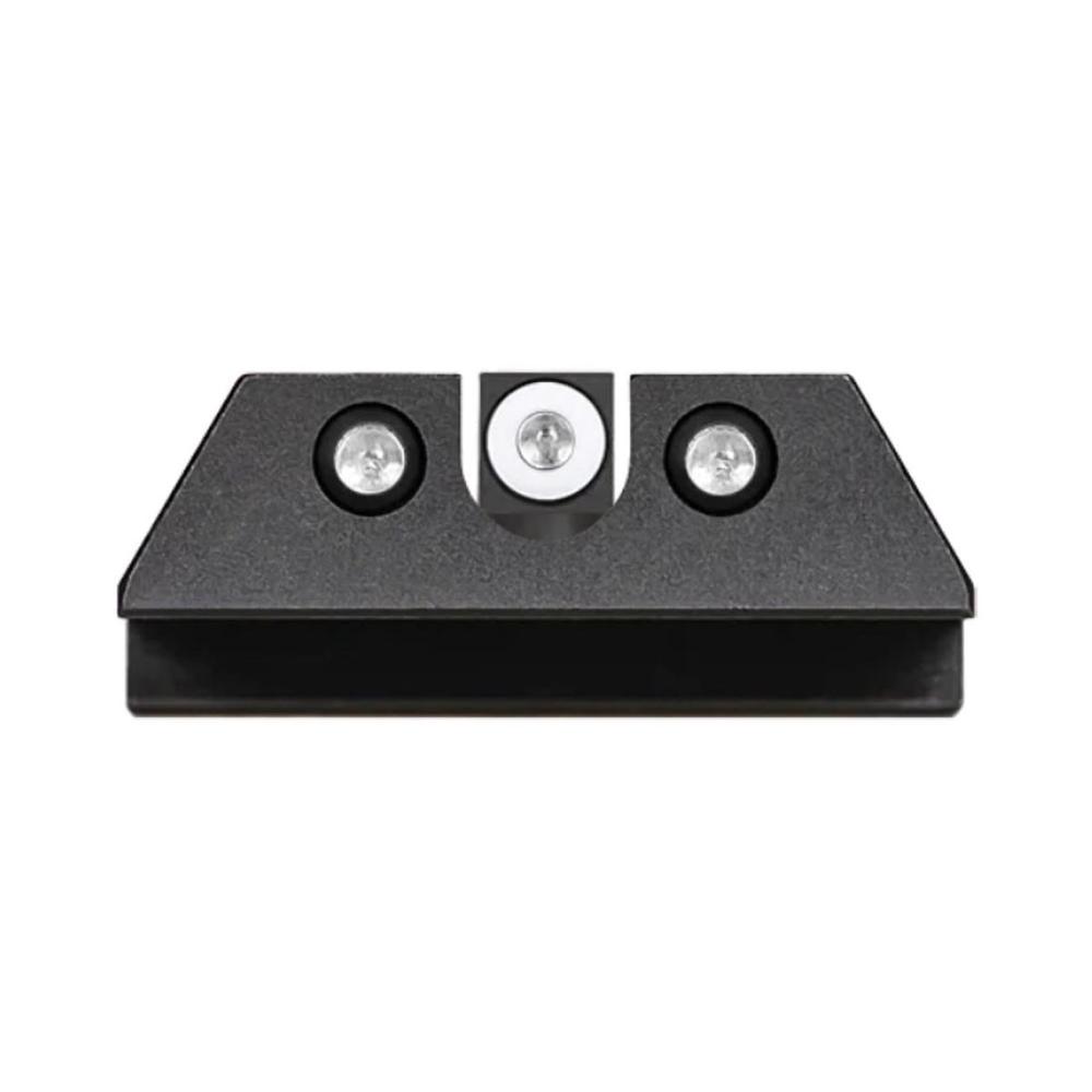 Night Fision Night Sight Set CZ P-07/P-09 White Front U Notch White Rear Rings Black Nitride