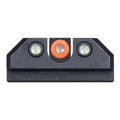 Night Fision Night Sight Set CZ P-10 C/F Orange Front U Notch Rear Black Nitride