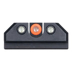 Night Fision Night Sight Set CZ P-10 C/F Orange Front U Notch Rear Black Nitride