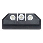 Night Fision Night Sight Set CZ P-10 C/F White Front White Rear Rings Black Nitride