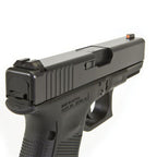Night Fision Night Sight Set Glock 17/19/34 Orange Front U Notch Blank Rear Black Nitride
