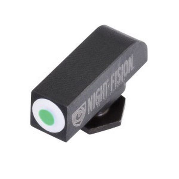 Night Fision Night Sight Set Glock 17/19/34 White Front Black Nitride
