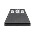 Night Fision Night Sight Set Glock 17/19/34 White Front White Rear Rings Black Nitride
