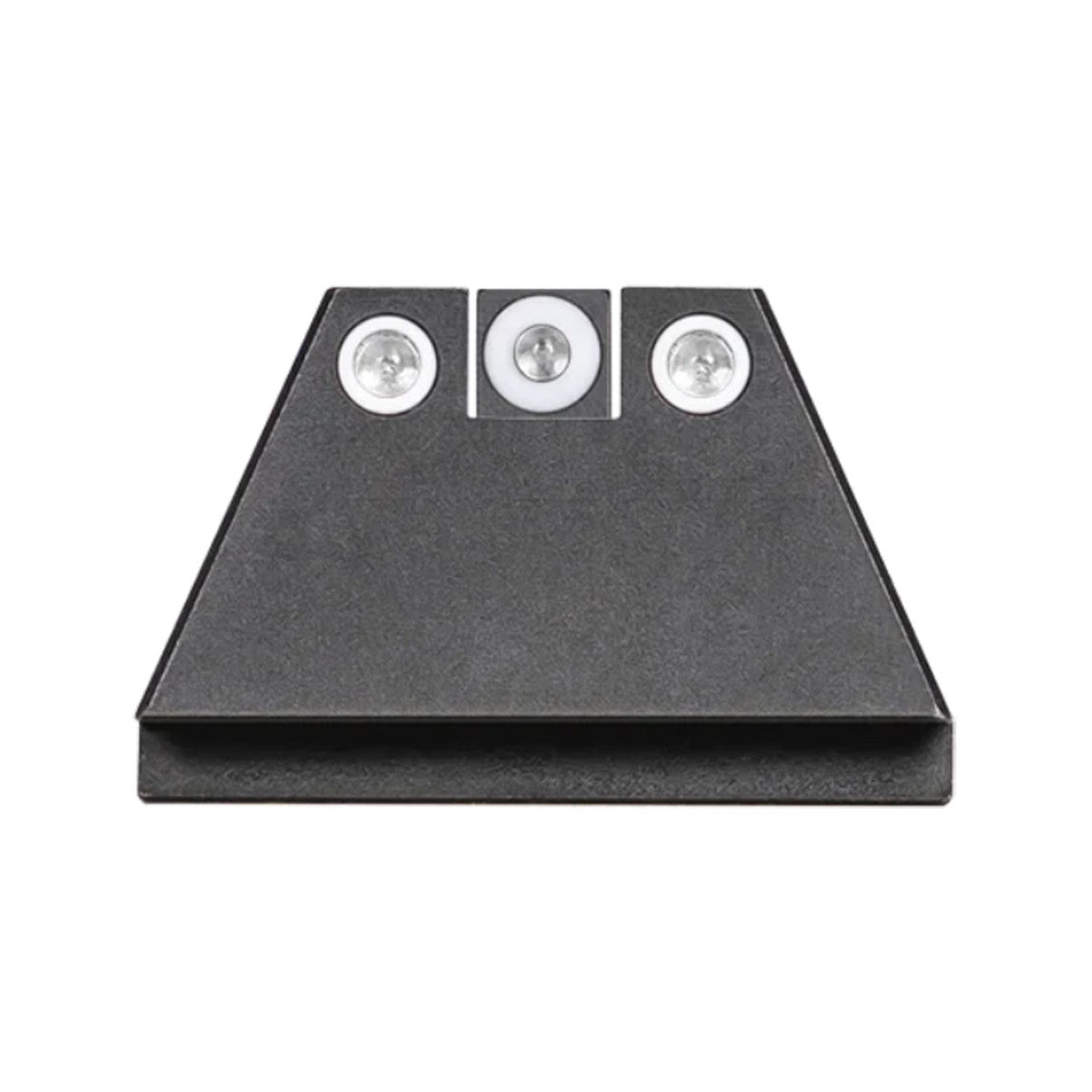 Night Fision Night Sight Set Glock 17/19/34 White Front White Rear Rings Black Nitride